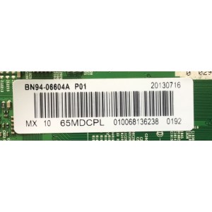 MAIN PARA TV SAMSUNG NUMERO DE PARTE  BN94-06604A / BN41-02073A / BN97-07556A / MODELO LH65MDCPLGA/ZA MS01 / LH65MDCPLGA/ZA / LH65MDCPLGA / LH65MDC